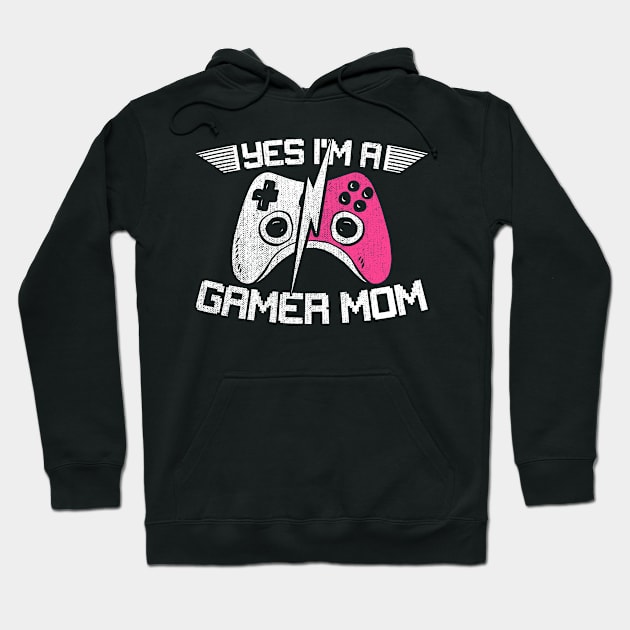 Yes I'm A Gamer Mom Gifts Hoodie by Alex21